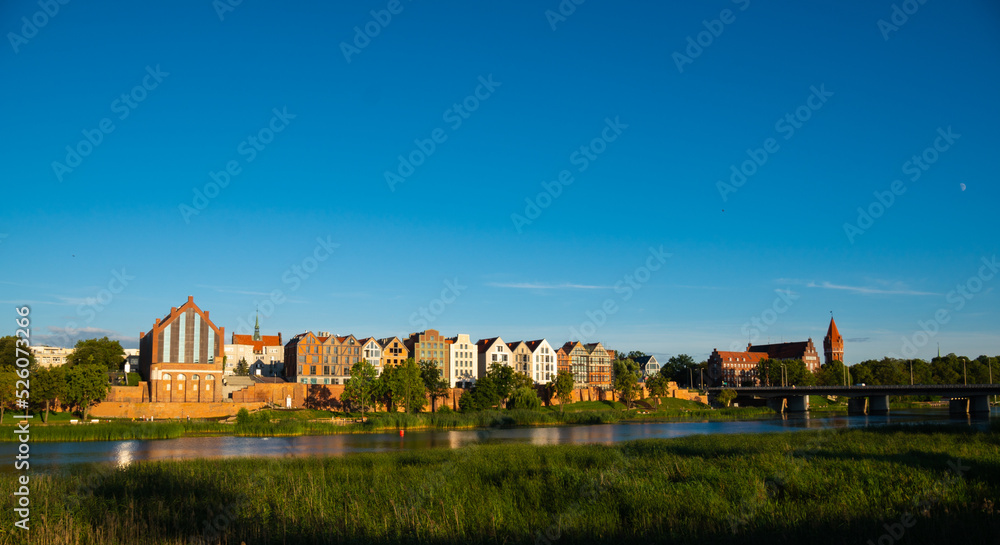 panorama of the city of malbork poland europe panorama of the city of malbork poland europe
