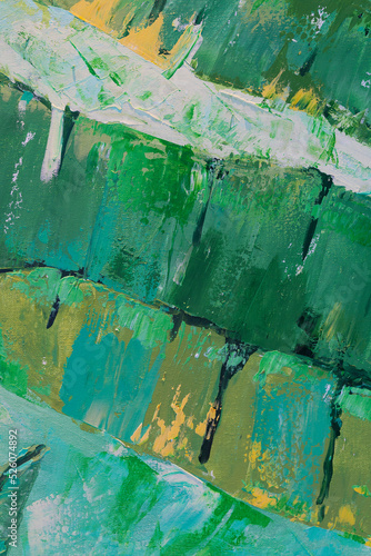 Oil paints on canvas. The b...