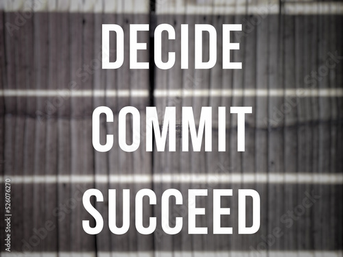 Slika na platnu Inspirational and motivational quote