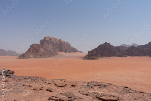 Wadi Rum Desert in Petra, Jordan