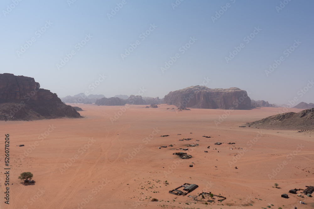 Wadi Rum Desert in Petra, Jordan