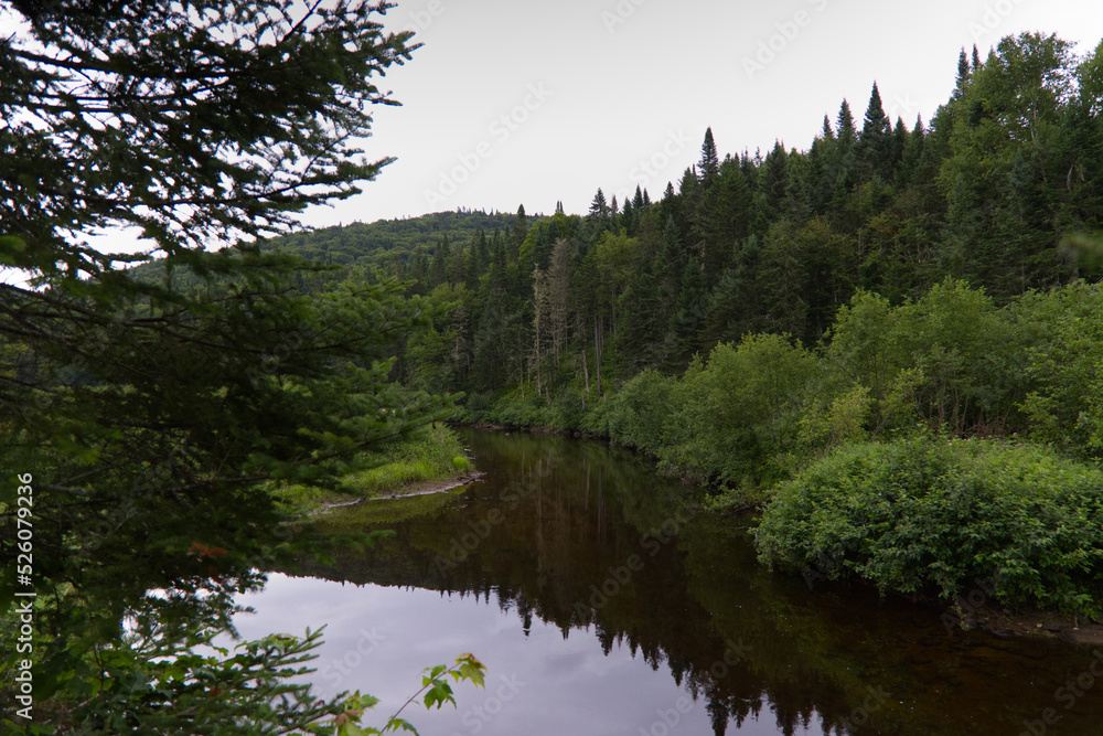 Fototapeta premium Glimpse of La Mauricie National Park, Quebec