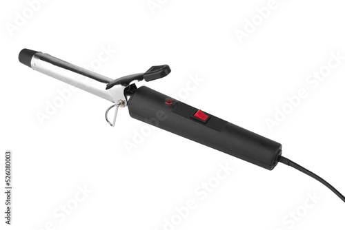 Curling iron isolated