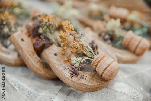 Ukrainian souvenirs at the festival of Ukrainian culture. Cherkasy, Ukraine August 1, 2019