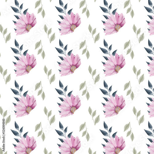 seamless pattern with flowers