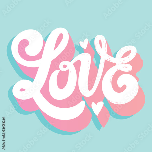 Inspirational lettering quote postcard. Modern calligraphy. Brush painted letters, vector