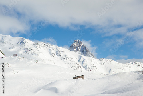 Red Express in the Winter Season, Poschiavo Switzerland © raul77