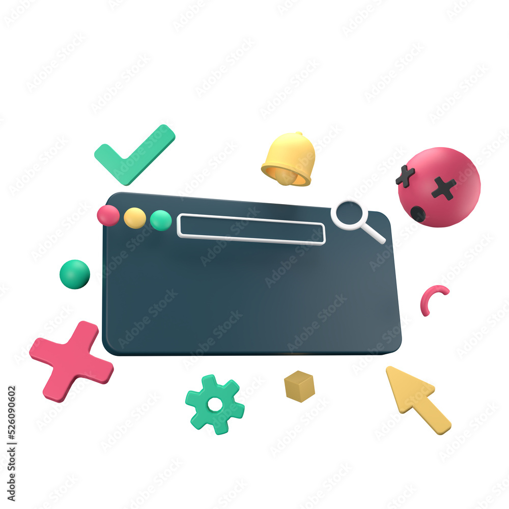 HTTP Empty Space Status Code with Transparent Background 3d Illustration HTTP Empty Space Status Code with Transparent Background 3d Illustration