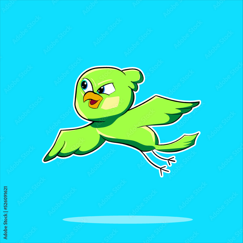 Premium vector l image of flying bird with amazing design logo mascot royalty free Premium vector l image of flying bird with amazing design logo mascot royalty free
