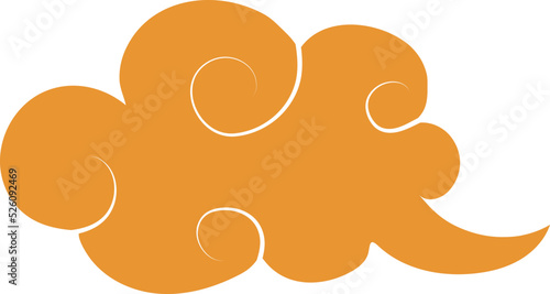 Clouds Happy Mid Autumn Festival Full Moon Icon