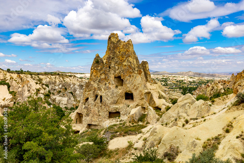 dwellings carved into the rock, open air museum goreme