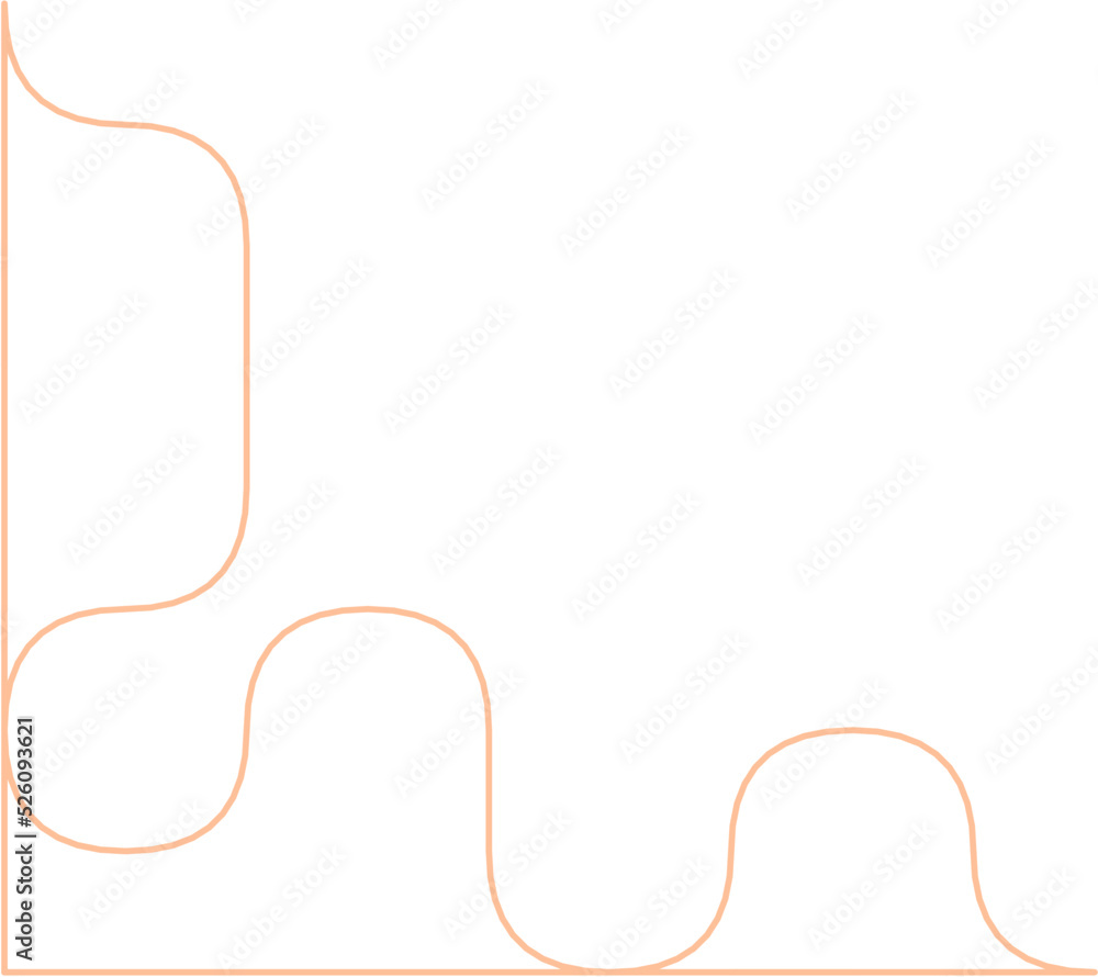Aesthetic Border Corner Line Aesthetic Border Corner Line