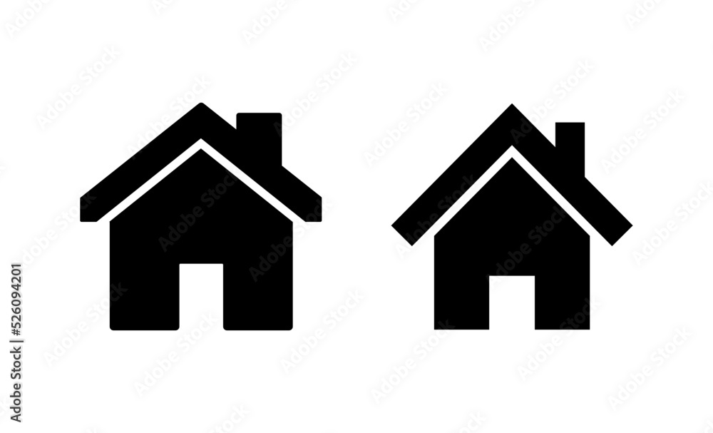Obraz premium House icon vector. Home sign and symbol