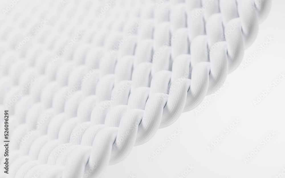 Wave cloth with microscopic detail, 3d rendering. Wave cloth with microscopic detail, 3d rendering.