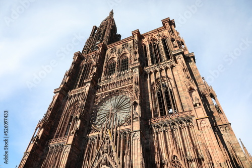 Strasbourg Cathedral or the Cathedral of Our Lady in France