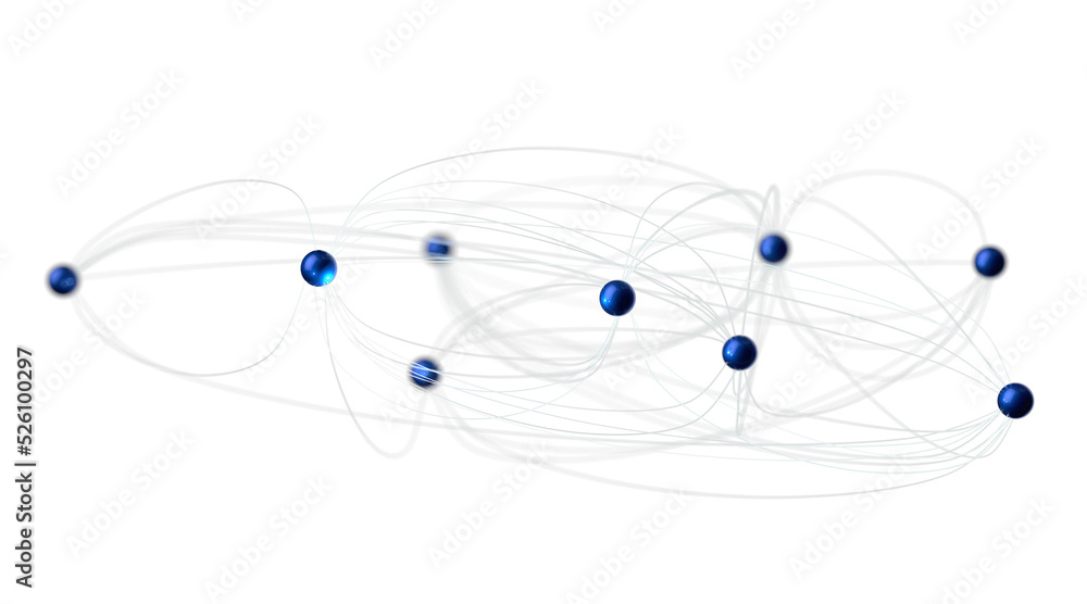 Global digital connections with technology