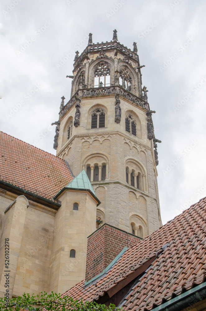 Münster September 2021:
The Gothic Liebfrauen-Überwasserkirche in the west of the city center dates from the 11th century.