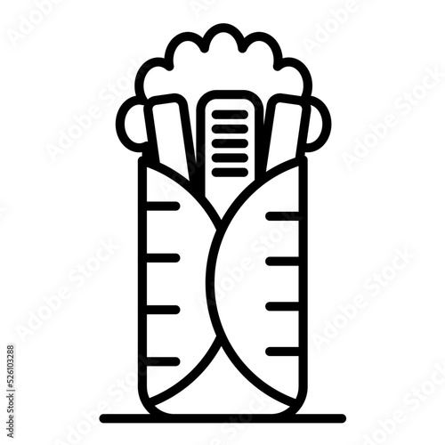 Falafel Line Icon
