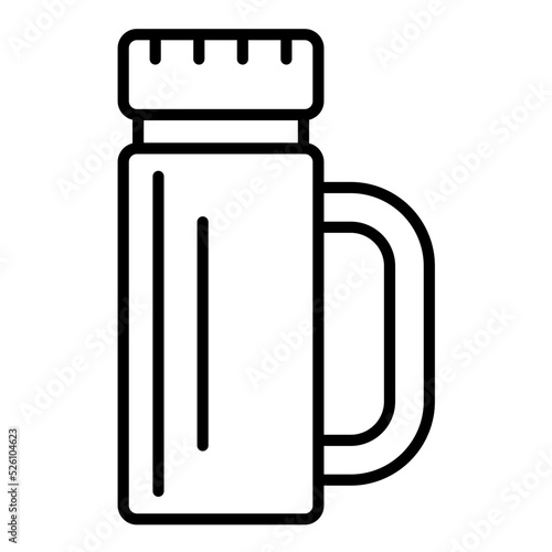 Thermos Line Icon