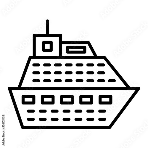 Cruise Line Icon