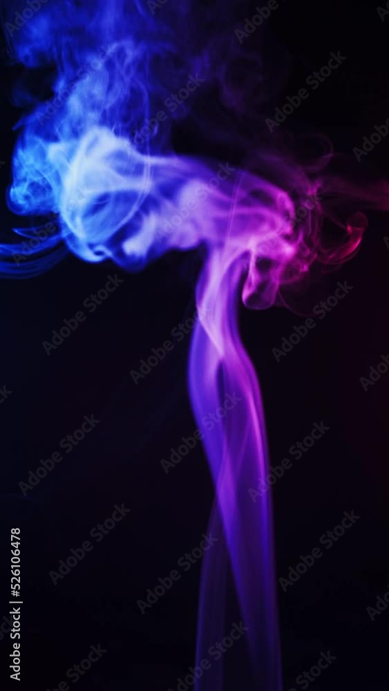 Verticcal video of Colorful smokes Verticcal video of Colorful smokes