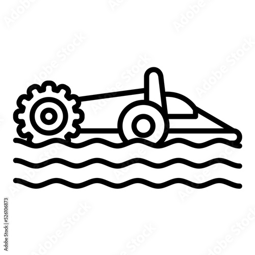 Swamp Buggy Racing Line Icon