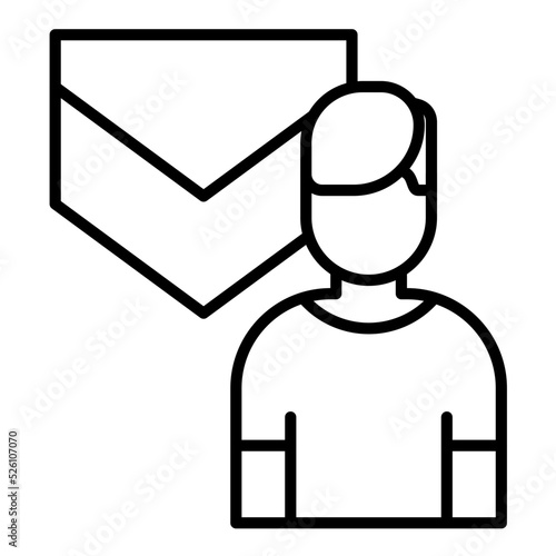 Junior Line Icon