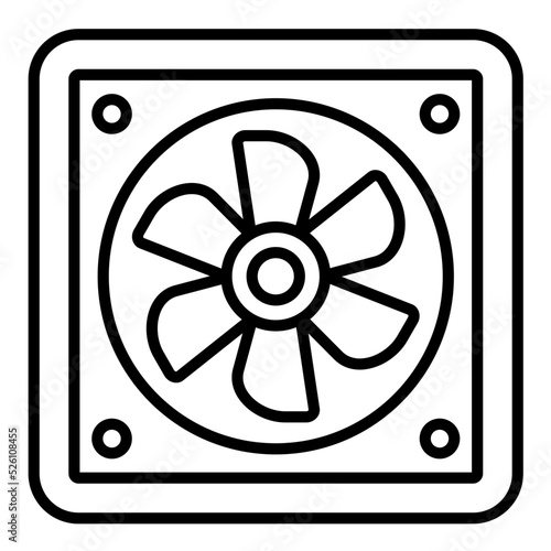 Pipe Extractor Line Icon