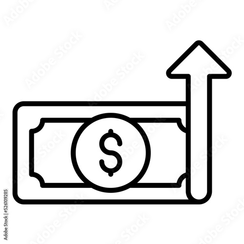 Inflation Line Icon