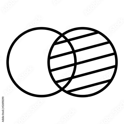 Transparency Line Icon