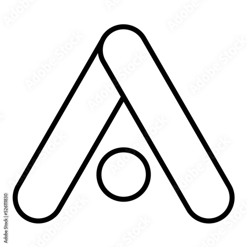 Google Adwords Line Icon