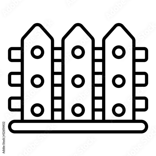 Fence Line Icon
