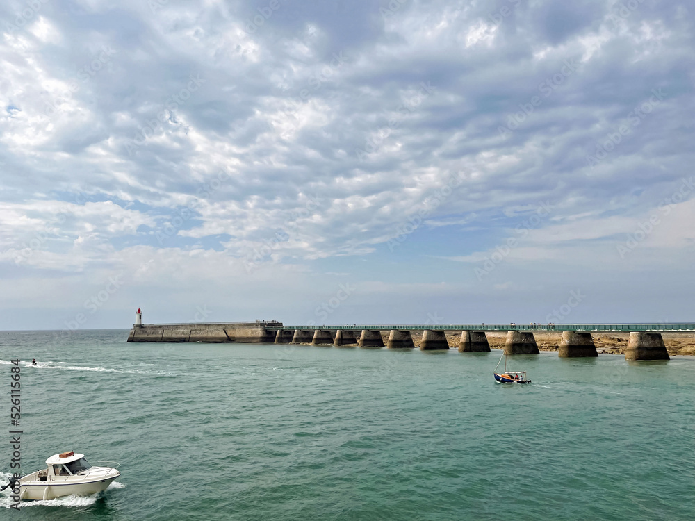Les Sables d'Olonne, vue sur la jetée