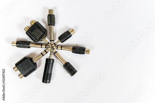 Group of Audio adapter for RCA converter, Display connector.