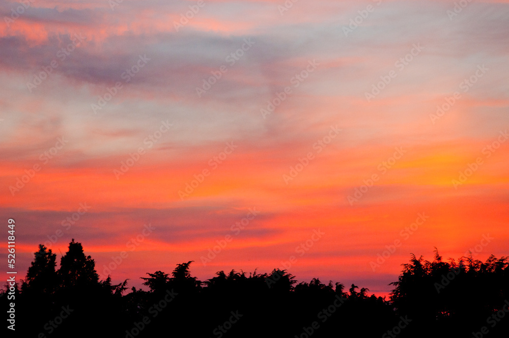 Cielo al tramonto Cielo al tramonto