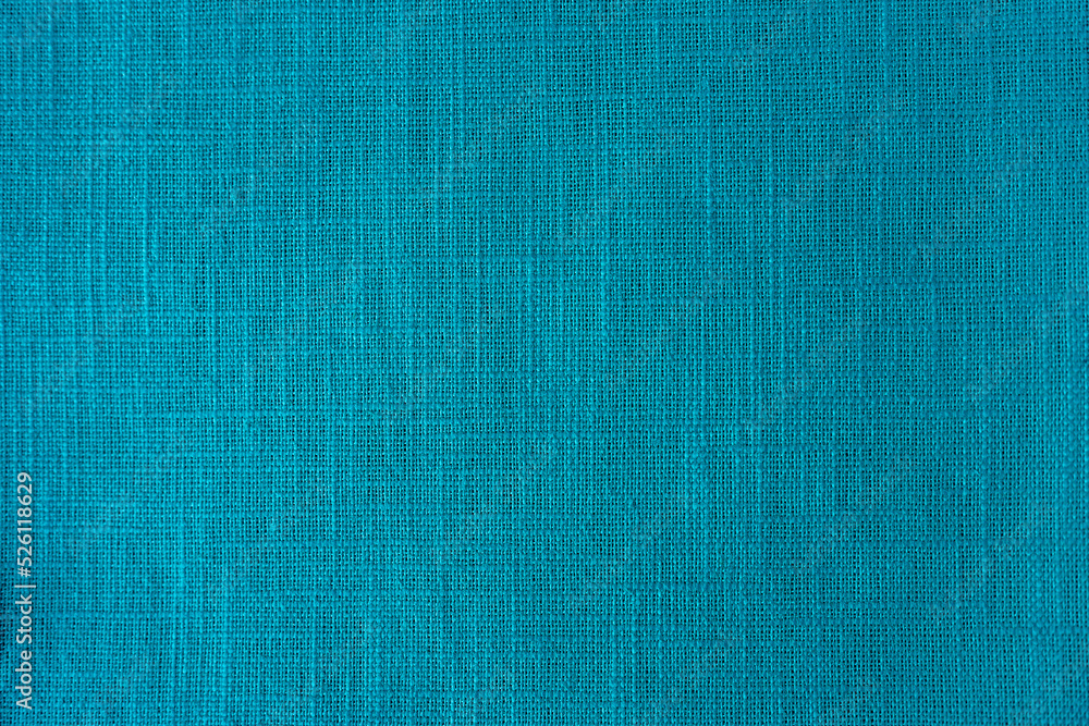 teal green fabric texture background, pattern. Abstract desig of linen sack textile canvas burlap cloth. Close-up, mock up, top view, Empty colourful wall texture with copy space for text overlay teal green fabric texture background, pattern. Abstract desig of linen sack textile canvas burlap cloth. Close-up, mock up, top view, Empty colourful wall texture with copy space for text overlay
