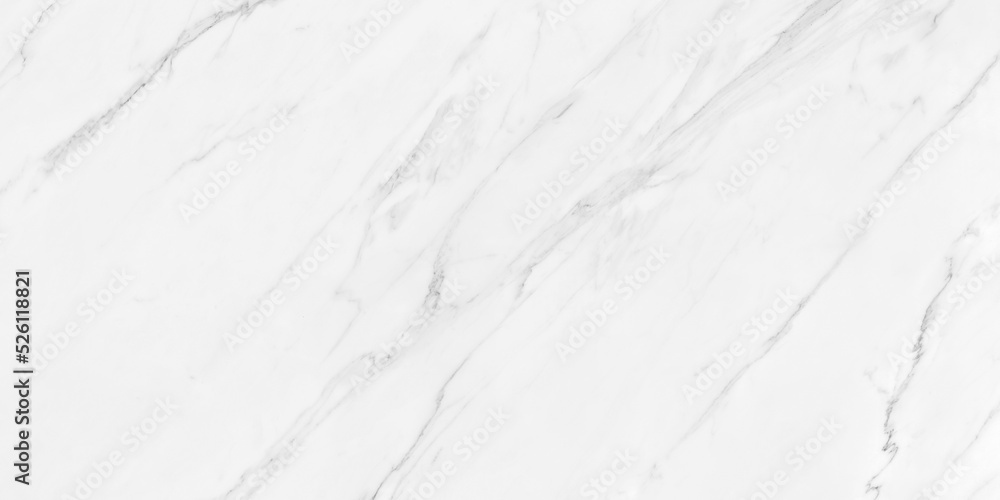 Carrara Statuario white marble texture background, Calcutta glossy marble with grey streaks, Italian Bianco cathedral stone texture, Interior kitchen or Bathroom design for Ceramic Digital tile