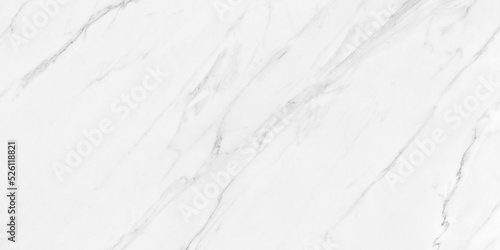 Carrara Statuario white marble texture background, Calcutta glossy marble with grey streaks, Italian Bianco cathedral stone texture, Interior kitchen or Bathroom design for Ceramic Digital tile