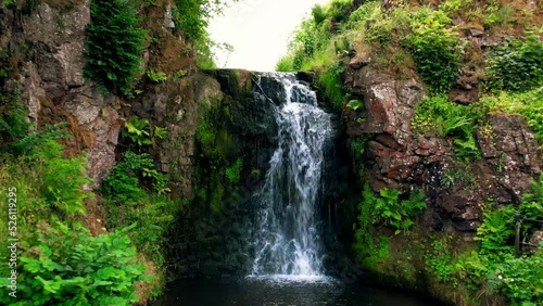 Small waterfall in Country Park