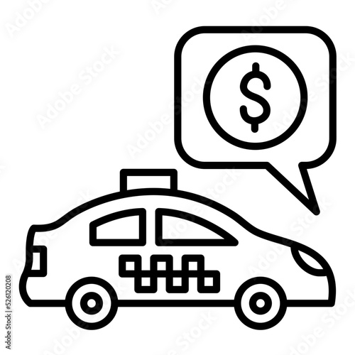 Fare Line Icon