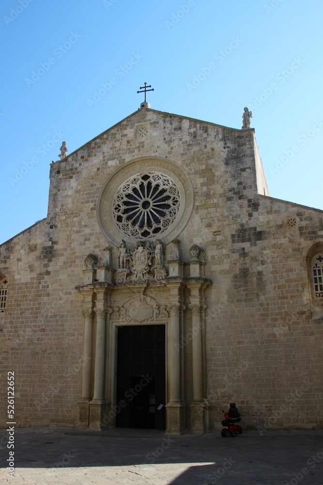 Italy, Salento: The Cathedral of Santa Maria Annunziata of Otranto. Italy, Salento: The Cathedral of Santa Maria Annunziata of Otranto.