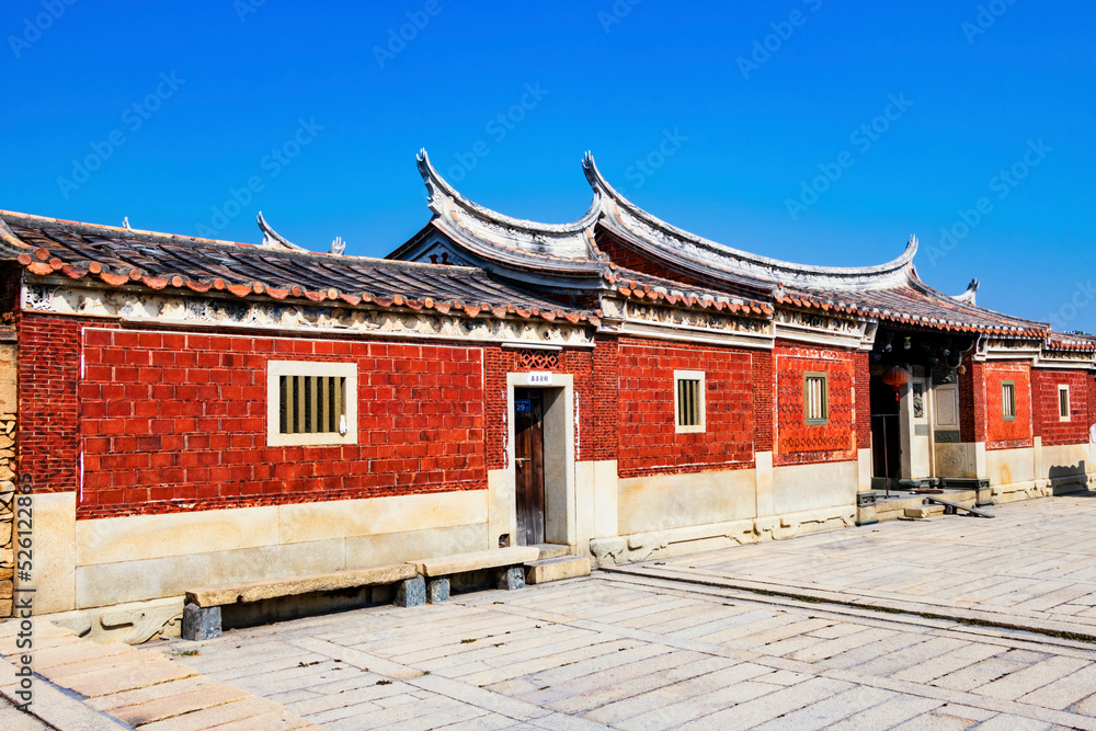This is an ancient house in Southern Fujian, China. This is an ancient house in Southern Fujian, China.