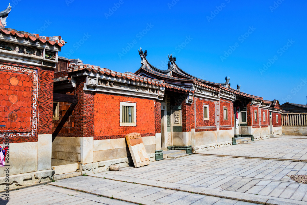 This is an ancient house in Southern Fujian, China. This is an ancient house in Southern Fujian, China.