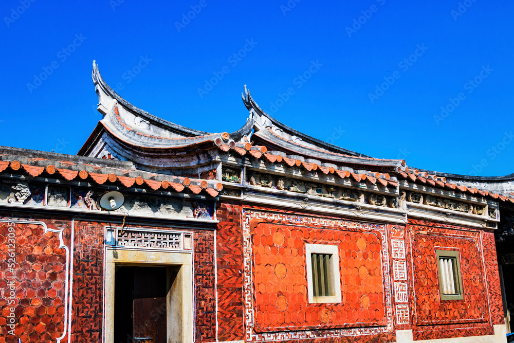 This is an ancient house in Southern Fujian, China. This is an ancient house in Southern Fujian, China.
