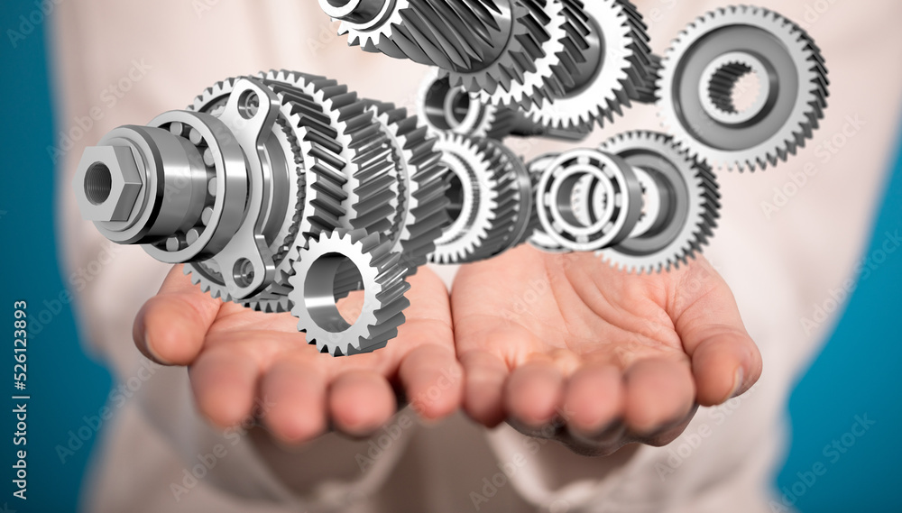 gear Technology background. Big data concept gear Technology background. Big data concept