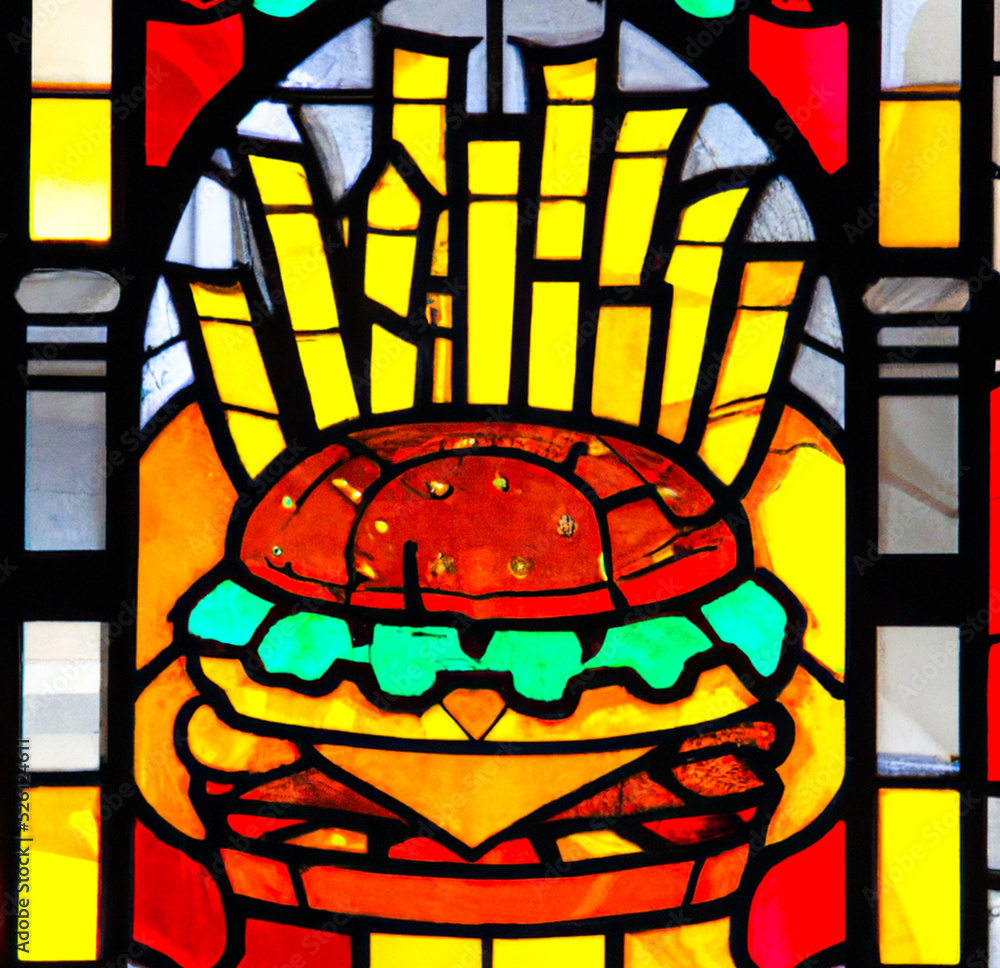 hamburger illustration