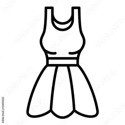 Dress Line Icon