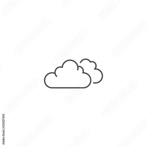 cloud icons. Vector illustration eps 10