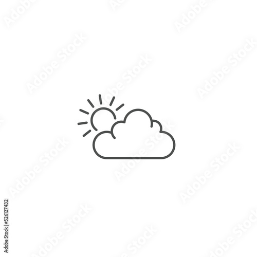 cloude and sun icon