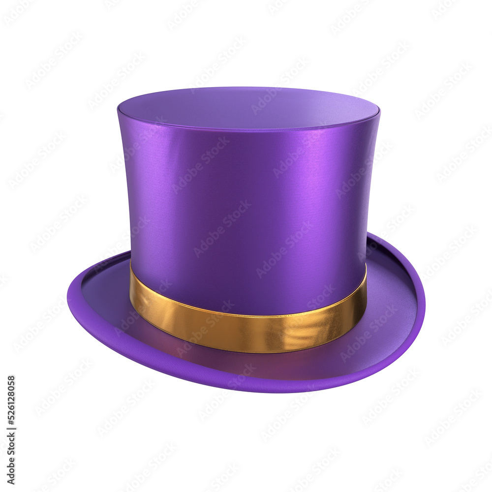 Purple top hat hotsell